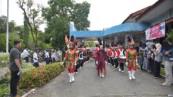 Tarian Massal dan Drum Band HUT ke-79 RI Pukau Ribuan Warga Kota Jantho